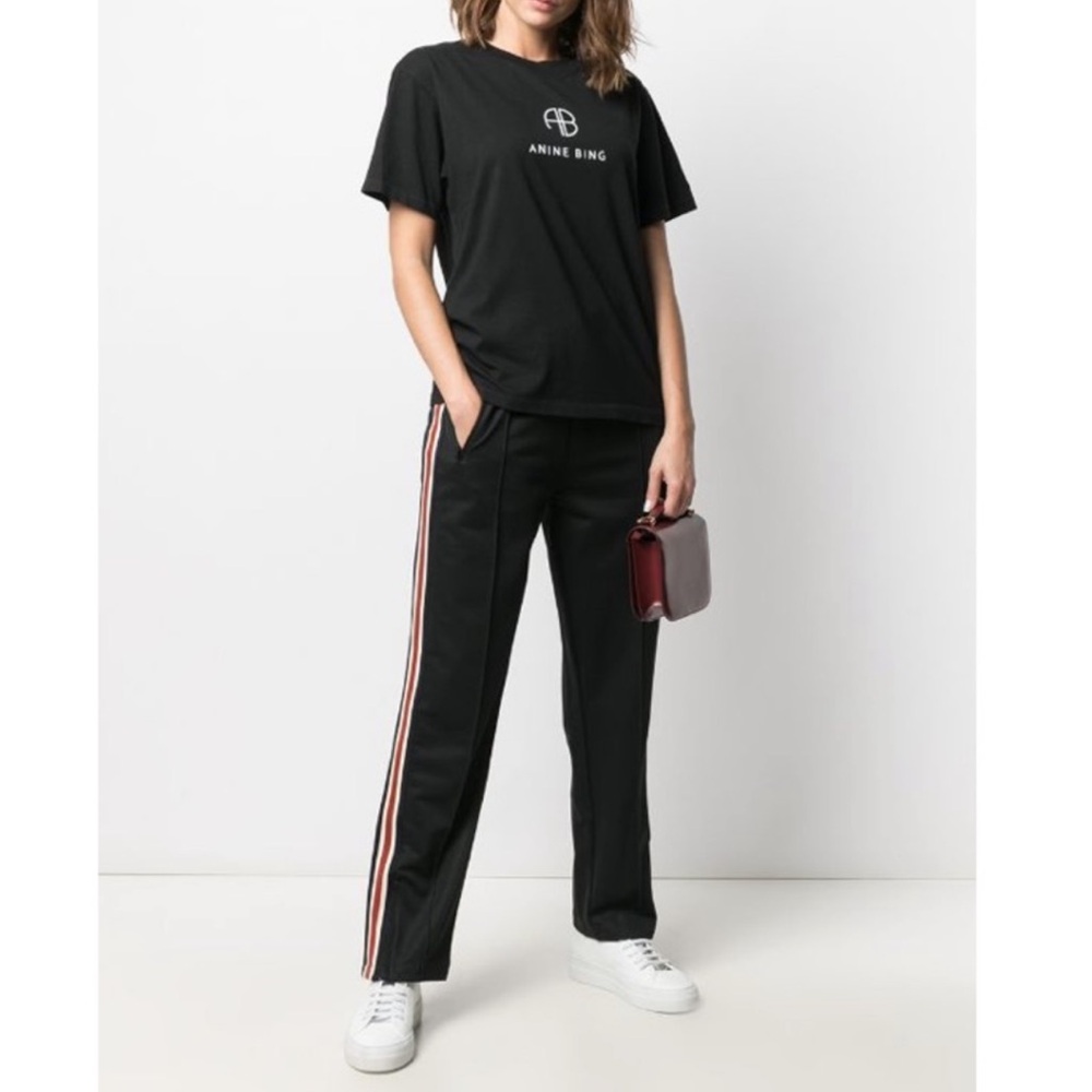 ANINE BING Nico Striped Track Pant - Picture 9 of 16